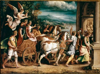 Triunfo de Tito e Vespasiano (pintura, ca. 1537)