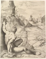 João Batista no Deserto, ca. 1545-55.