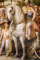 Batalha entre Horatii e Curiatii (detalhe)