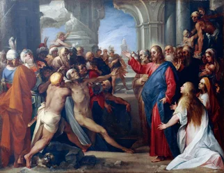 A Ascensão de Lázaro, de Giuseppe Cesari