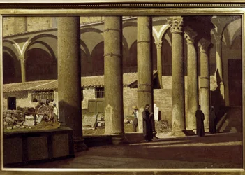 O Claustro da Santa Cruz