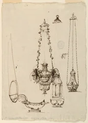 Lâmpadas de Altar, Incensários, Barco de Incenso
