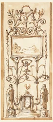 Decoração de um painel