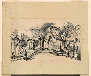 Cenário: arquitetura do palácio