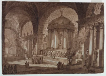 Cenário, Templo do Amor