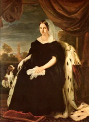 Retrato de Maria Antonieta da Toscana
