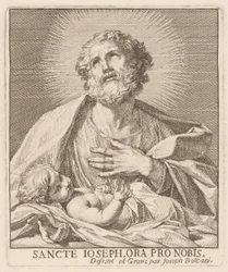São José e o Menino Jesus