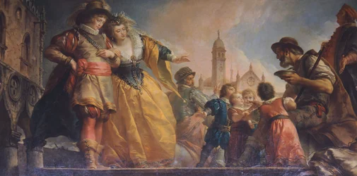 História de Gualtiero, Conde de Angers, de Giuseppe Cades (1750-1799)