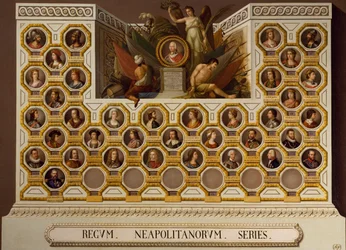 Rei de Nápoles de 1154 a 1859, por Giuseppe Cammarano (1766-1859)