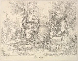 Cristo aparecendo a Maria Madalena, 1740-1802.