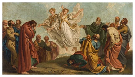 Giuseppe Diotti, Sketch, Aparição dos Anjos aos Apóstolos após a Ascensão