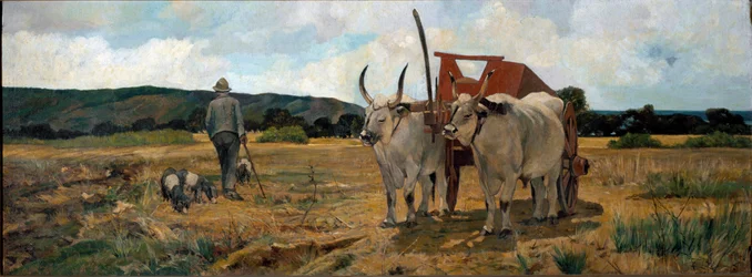 Paisagem em Maremma (óleo sobre tela
