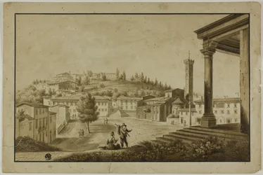 Vista da Piazza em Fiesole