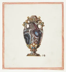 Vaso de pórfiro