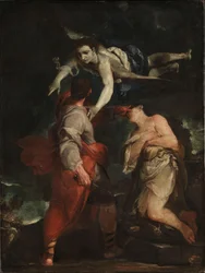 O Sacrifício de Abraão, c.1690 (óleo sobre tela)