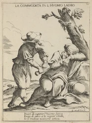 Oportunidade faz um ladrão. A mercadoria faz do homem o ladrão, 1678