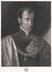 Imperador da Áustria Ferdinando I (impressão)