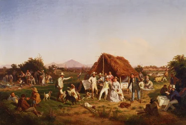 Festa de caça com a Família Real de Nápoles (pintura)