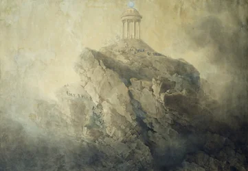 Alegoria de Napoleão, de Giuseppe Pietro Bagetti (1764-1831), aguarela sobre papel