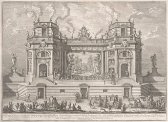 A Seconda Macchina para a Chinea de 1761: Um Teatro Magnífico, 1761.