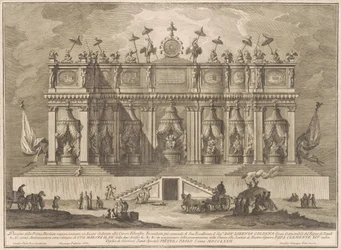 A Prima Macchina para a Chinea de 1772: um edifício dedicado à filosofia chinesa
