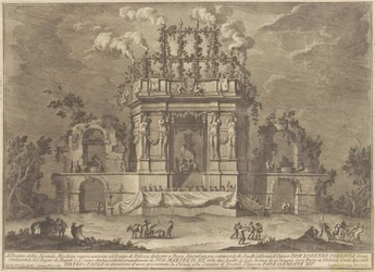 A Seconda Macchina para a Chinea de 1771: um palácio de prazer dedicado a Baco