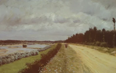 Estrada Rural ao longo do Ofanto, de Giuseppe de Nittis