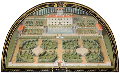 Villa Medicea La Petraia (no núcleo medieval, residência da família Brunelleschi, 1575-89 para Ferdinando I