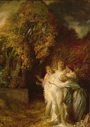 Diana e Acteon (óleo sobre tela)