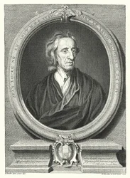John Locke, filósofo inglês (gravura)