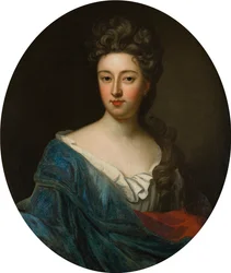 Retrato de Lady Diana Fielding (1659-1731), c.1680-1731 (óleo sobre tela)