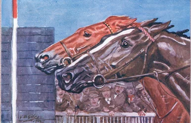 Sonho do banqueiro, dos poemas de Adam Lindsay Gordon publicado por TN Foulis, 1912