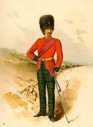 Dia 21 - Fusiliers escoceses reais, 1890.