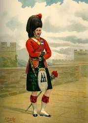 O 42º - The Black Watch Royal Highlanders, 1890.