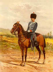 Cavalaria da Companhia de Artilharia Honorável, 1890.