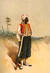 Regimento da Índia Ocidental, 1890.