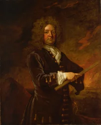 Vice-almirante Sir John Leake (1656-1720), finais do século XVII a inícios do século XVIII (pintura a óleo)