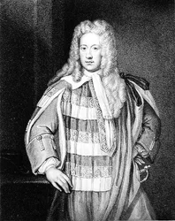 Retrato de Henry St. John (1678-1751) 1º Visconde Bolingroke, gravado por WT Fry