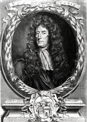 Retrato de Sir Roger LEstrange (1616-1704)