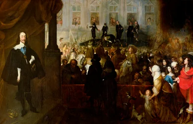 Execução de Carlos I (1600-49) em Whitehall, 30 de Janeiro de 1649