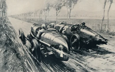 Competindo para o Grande Prêmio, Estrasburgo 1922, 1937