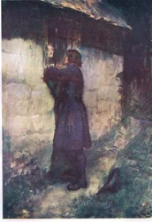 "Tão louco quanto uma lebre de março", disse eu, do pub Lorna Doone. Pela W & R Chambers Ltd, 1921