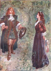 "Agora eu sou do seu agrado primo", De Lorna Doone pub.by W & R Chambers Ltd, 1921