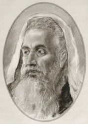 Isaías, profeta judeu do século VIII a.C., das biografias vivas de líderes religiosos