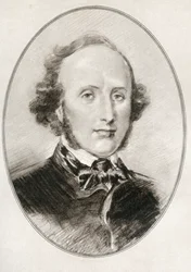 Jakob Ludwig Felix Mendelssohn Bartholdy, de biografias vivas de grandes compositores