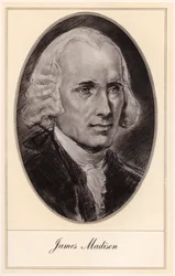 James Madison, quarto presidente dos Estados Unidos, início do século XX.
