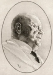 Jean Sibelius, nascido Johan Julius Christian Sibelius, de Living Biographies of Great Composers
