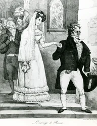O casamento da conveniência, 1822