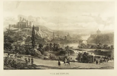 Vista de Tiflis, década de 1830