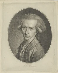 Retrato de August Gottlieb Meissner 1753-1807, c. 1800.